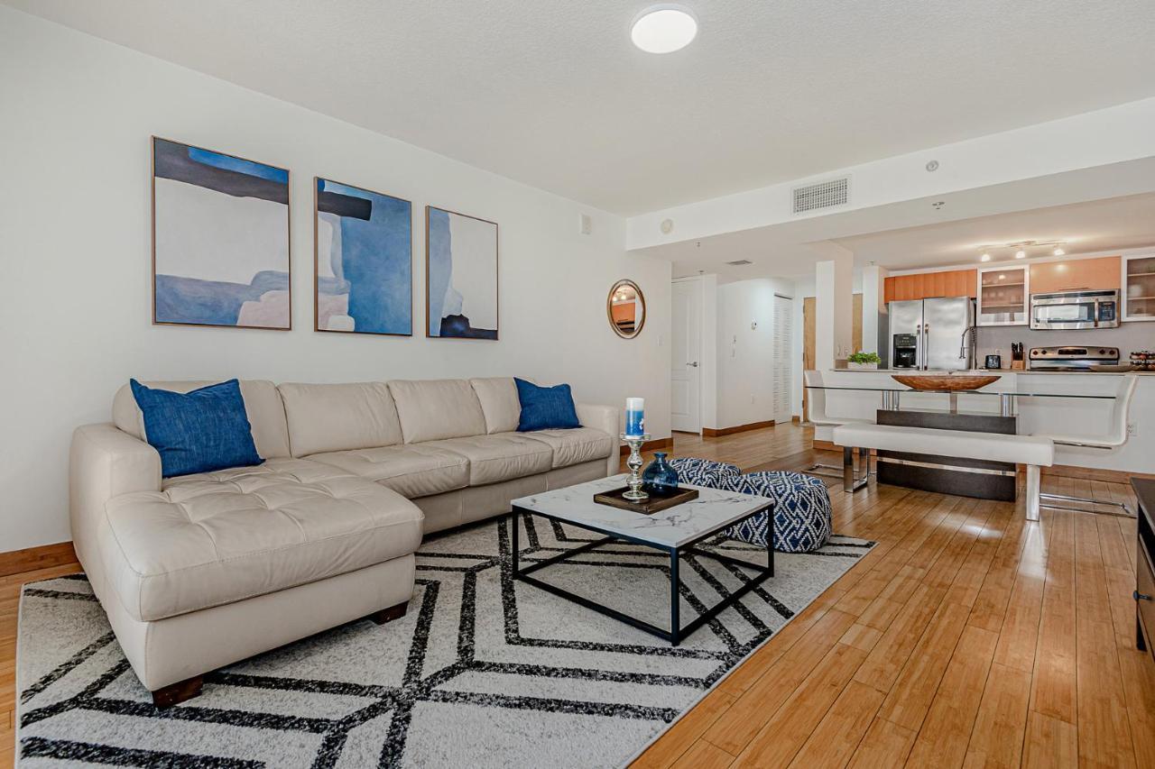 Lovely Condo With City & Ocean Views. Sleep Up To 6 People! Miami Exteriör bild