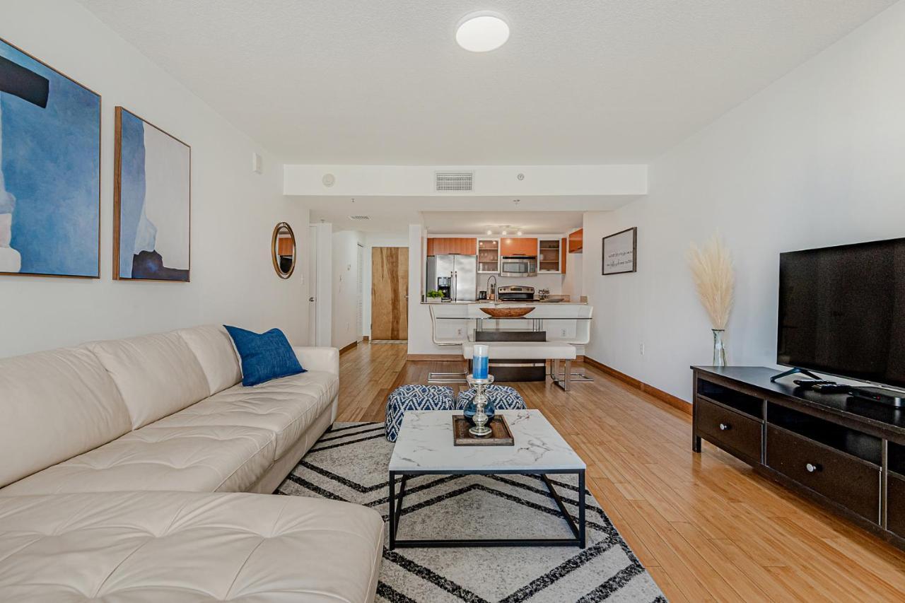 Lovely Condo With City & Ocean Views. Sleep Up To 6 People! Miami Exteriör bild