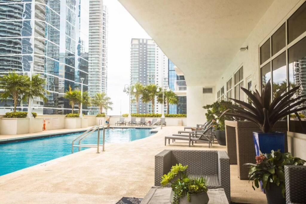 Lovely Condo With City & Ocean Views. Sleep Up To 6 People! Miami Exteriör bild